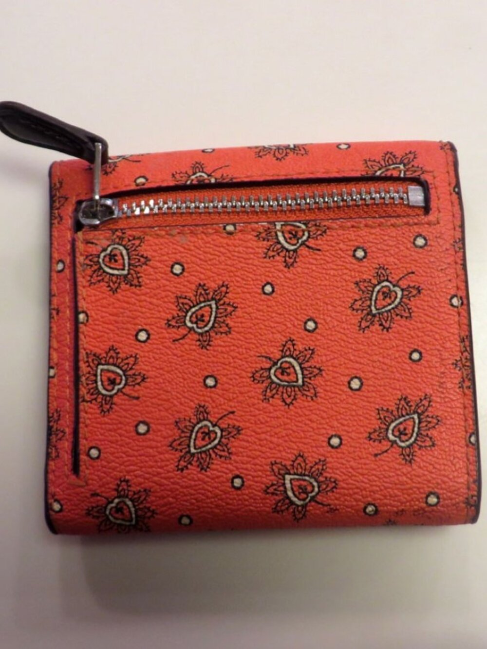 Coach Small Trifold Wallet - Picture 2 of 4